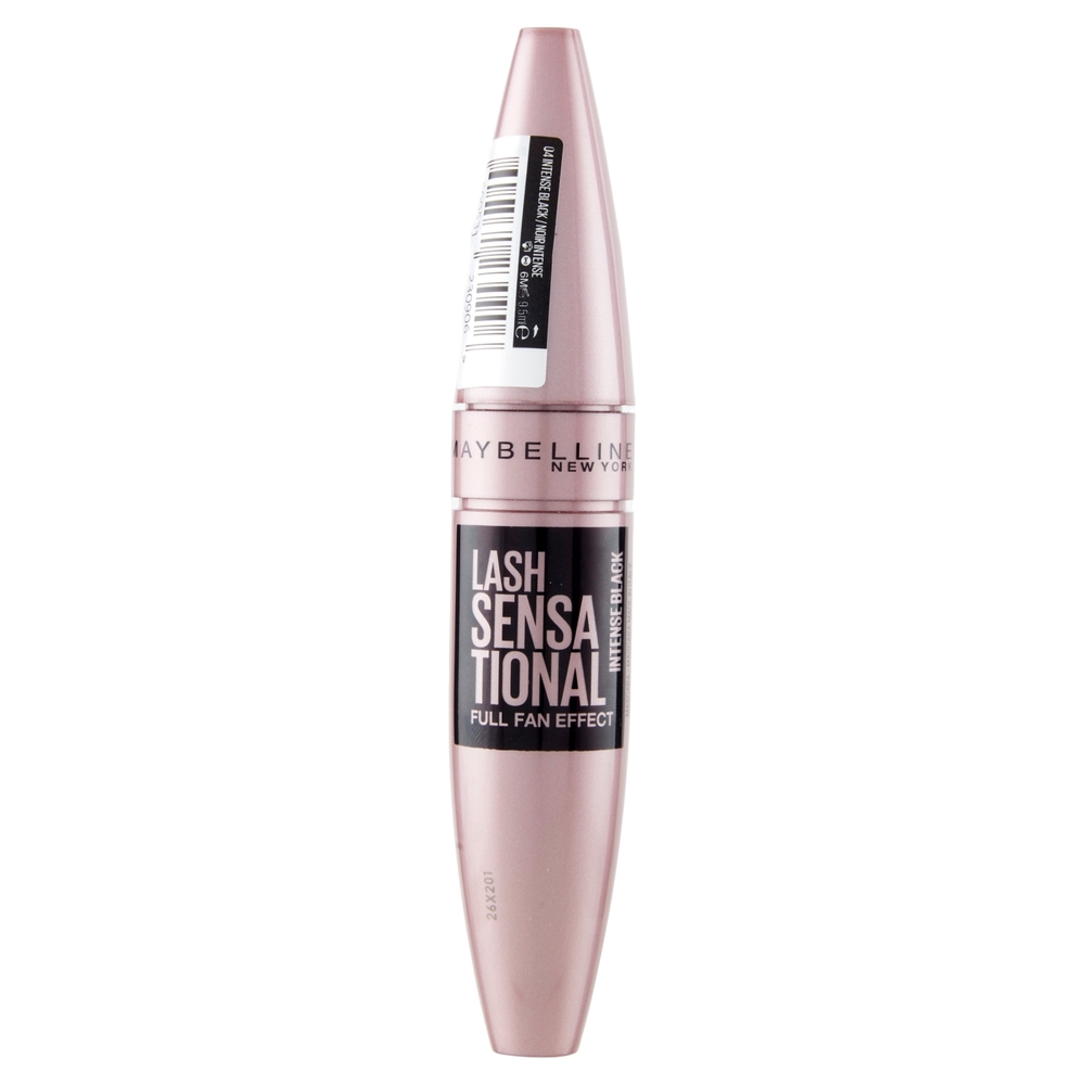 Maybelline New York Mascara Ciglia Sensazionali, Volumizzante, Intense Black, 9.5 ml